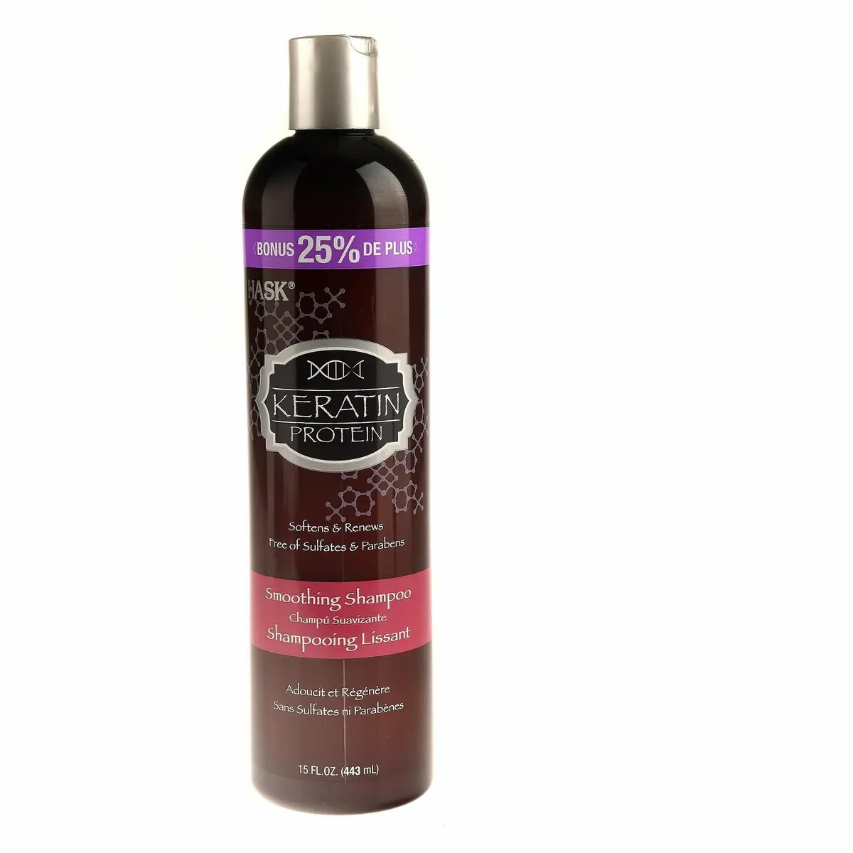 Hask: Keratin Protein Smoothing Shampoo 15Oz 1