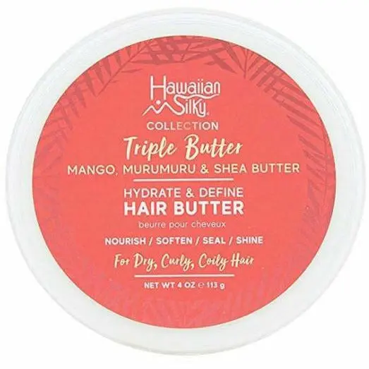 Hawaiian Silky: Triple Butter Hair Butter 4Oz 1