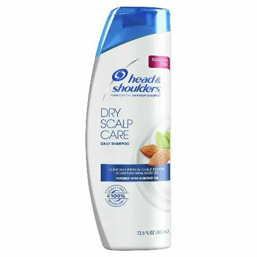 Head & Shoulders: Dry Scalp Cara Dandruff Shampoo With Almond Oil 13.5Oz 1