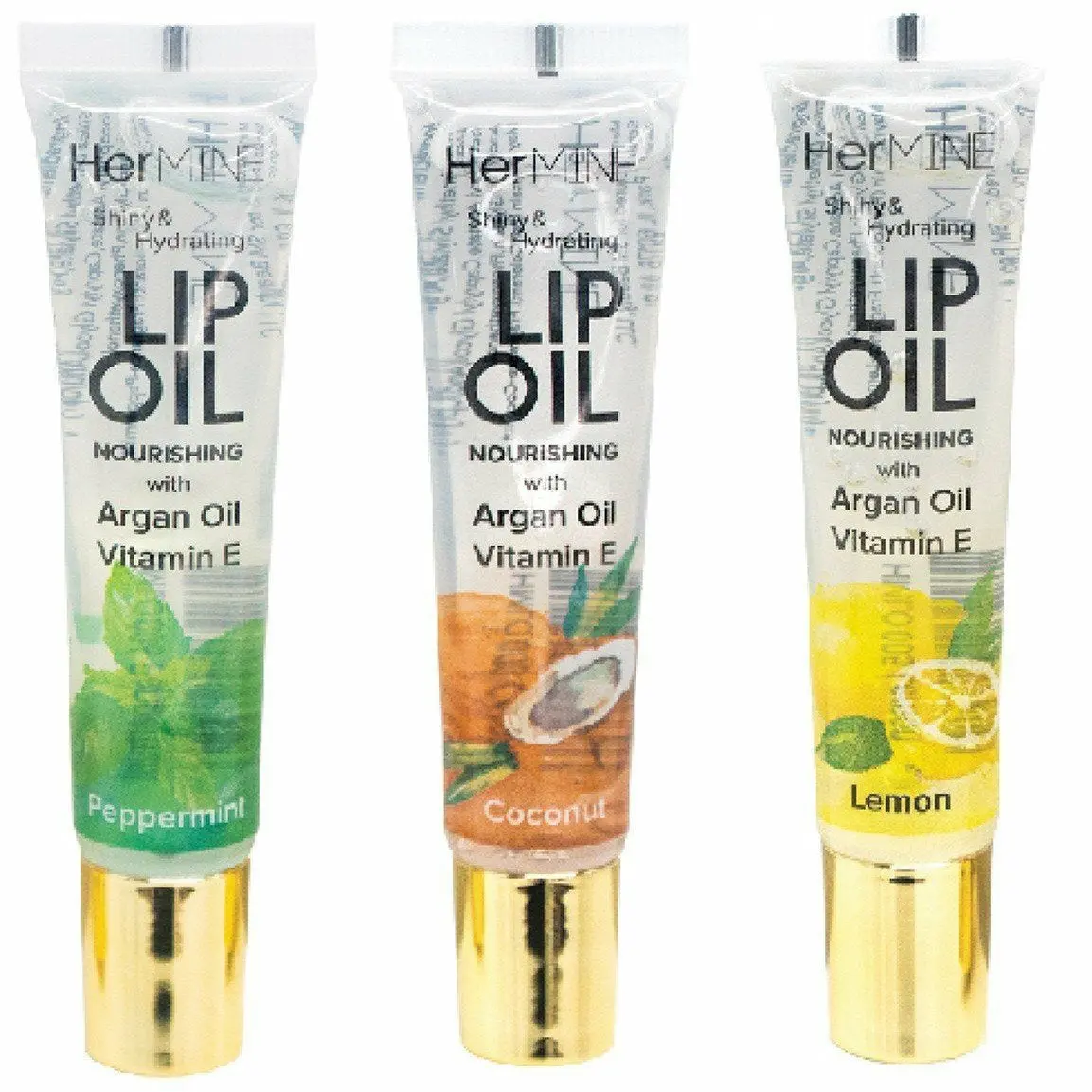 Hermine Lip Oil With Argan Oil & Vitamin E 1