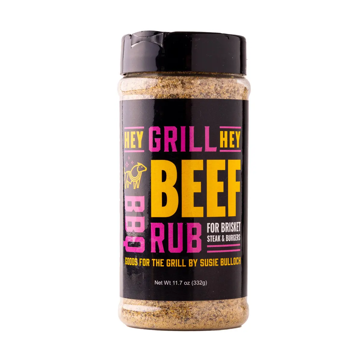 Hey Grill Hey Signature Beef Bbq Rub 11.7 Oz Bottle Award Winning Beef Seasoning 1
