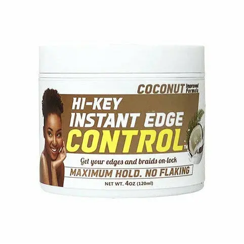 Hi-Key Instant Edge Control Coconut 4Oz 1