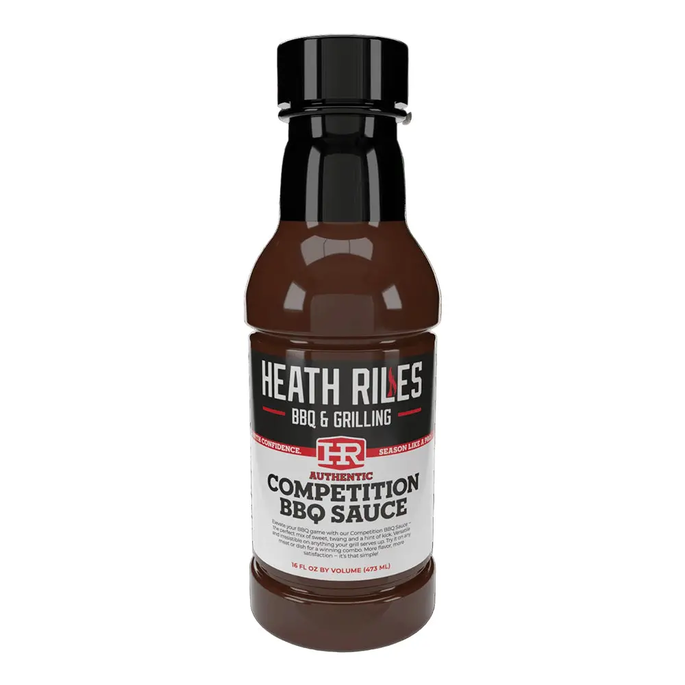 Heath Riles Competition Bbq Sauce 16 Oz Sweet And Tangy Made In Usa Hrb0141 1