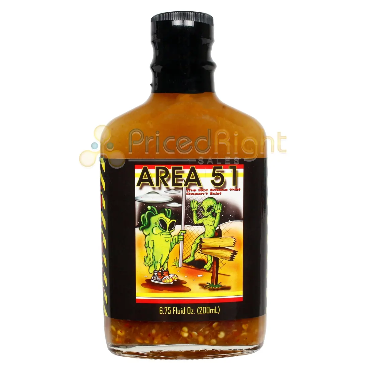 Area 51 The Hot Sauce That Doesn't Exist 8 Out Of 10 Heat Rating 6.75 Fluid Oz 1