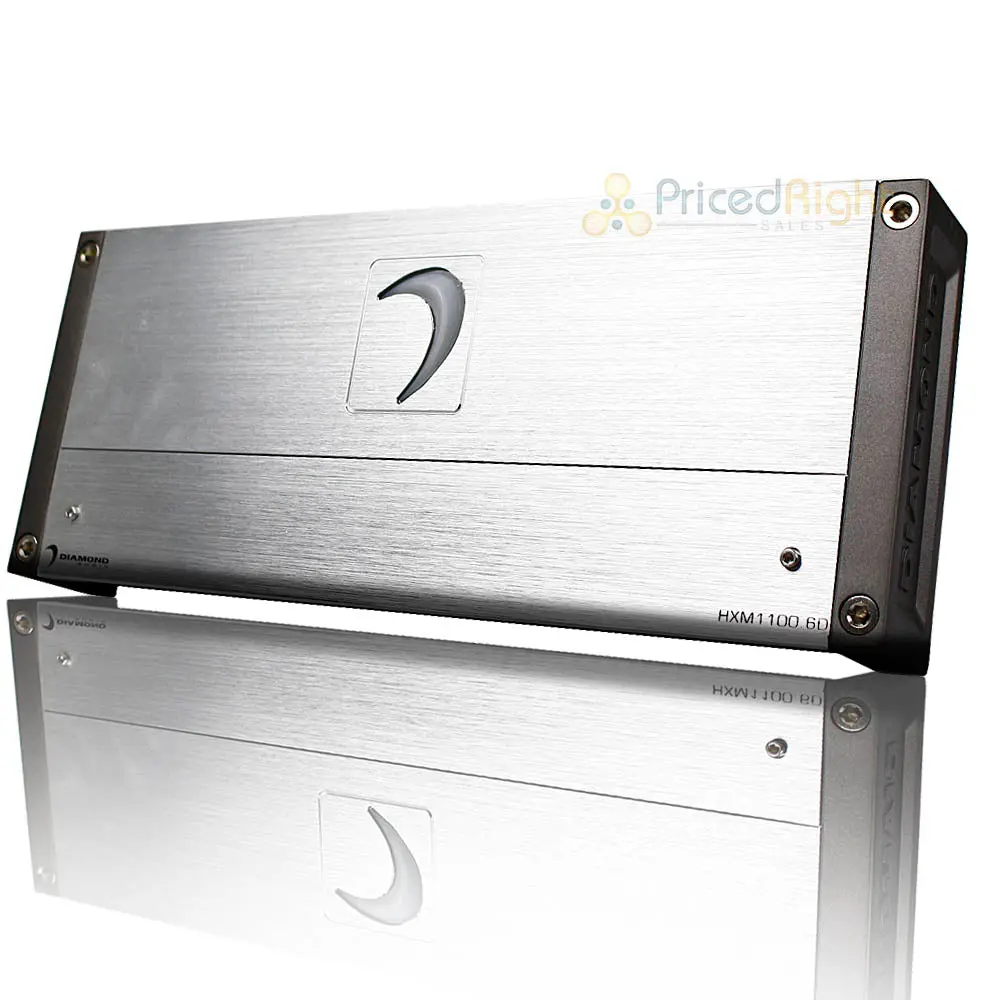 Diamond Audio 6 Channel Full Range Amplifier 1200 Watts Max Class D Hxm1100.6D 1