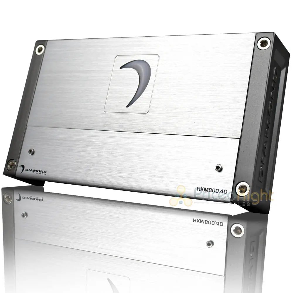 Diamond Audio 4 Channel Full Range Class D Amplifier 185Wx4@2 Ohm 120Wx4@4 Ohm 1