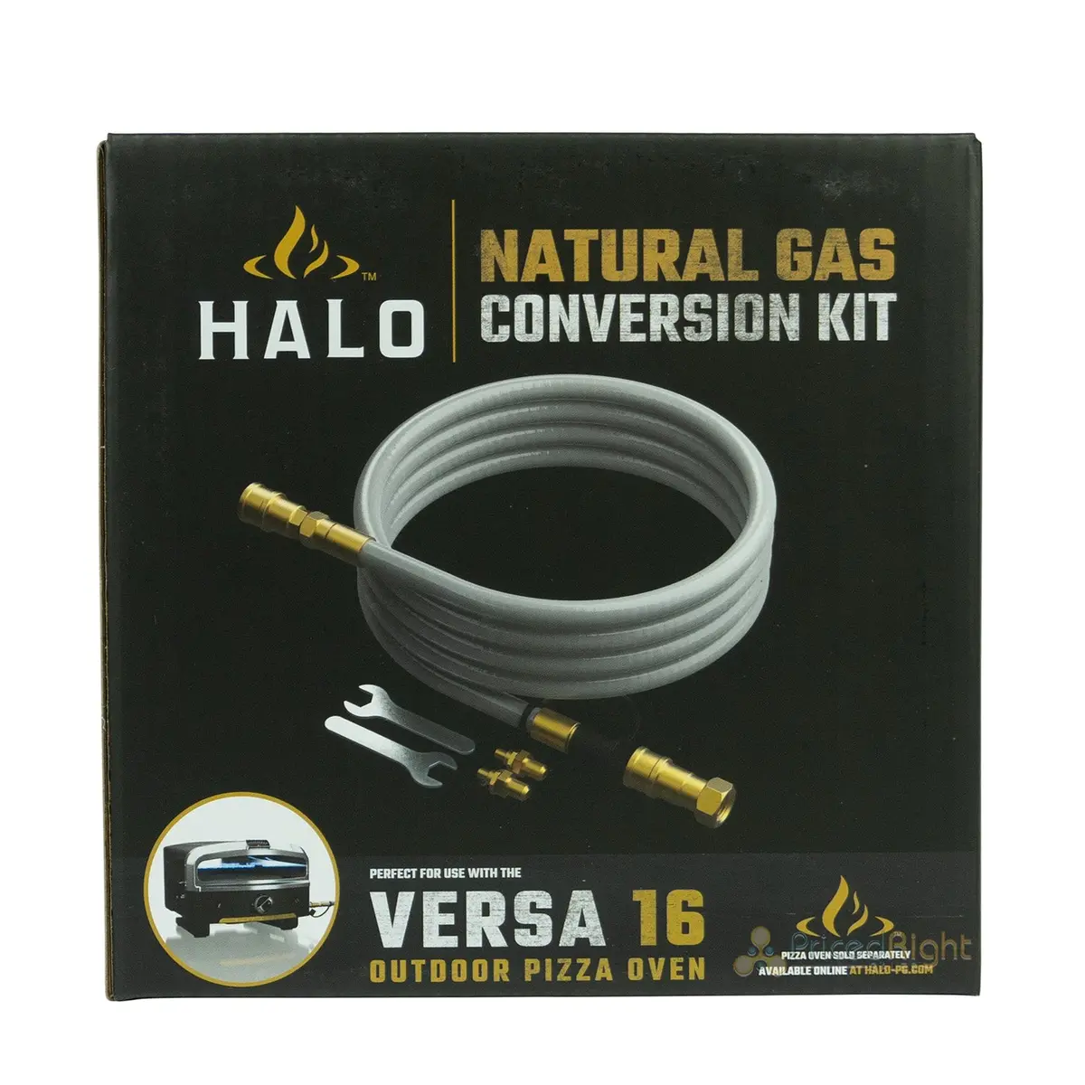 Halo Natural Gas Conversion Kit For Halo Versa 16 Countertop Oven Hz-3001-A 1