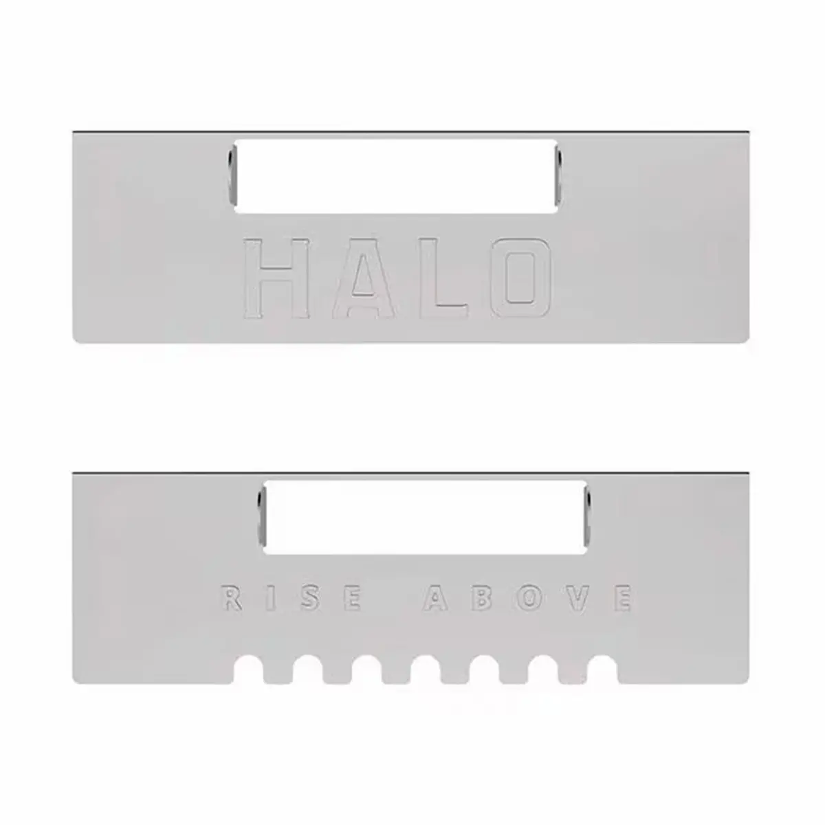 Halo Elite 2 Piece Solid & Slotted Griddle Grease Trap Gates Accessory Hz-3013 1