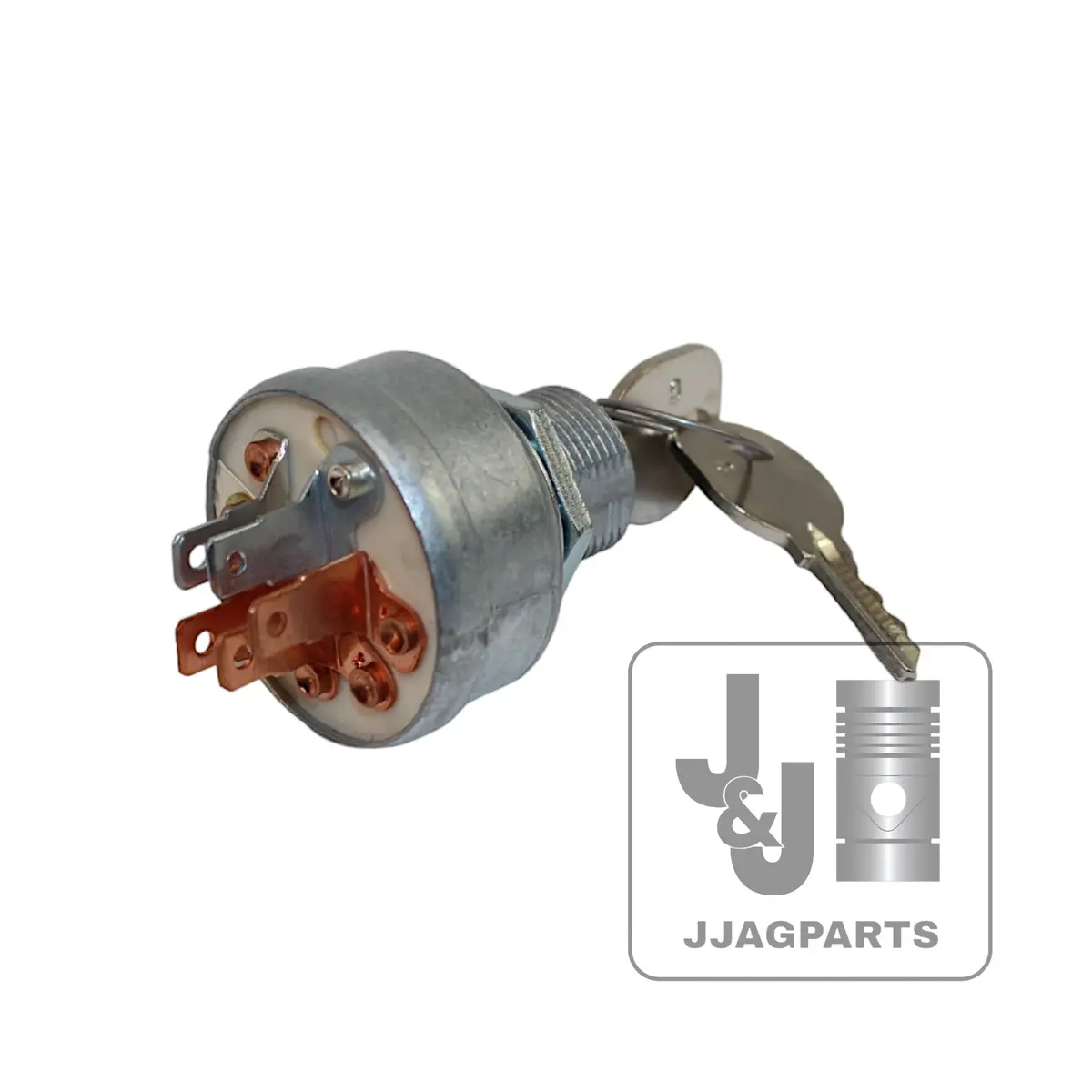 Ignition Key Switch W/ 2 Keys Fits International 786 986 4568 Tractors 107682C1 1