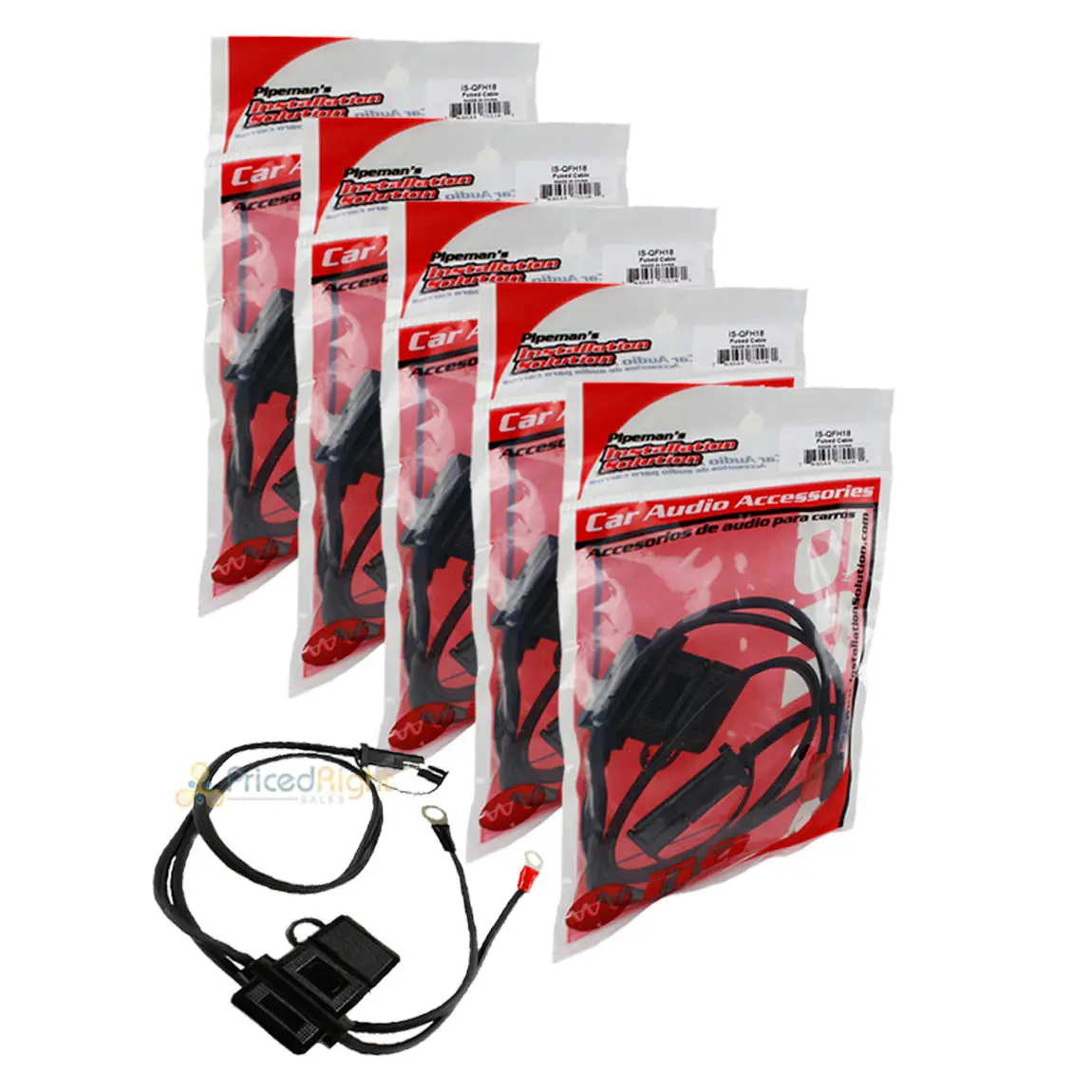 5 Battery Quick Disconnect Ring Terminal Fuse Harness 2-Pin Plug Is-Qfh18 1