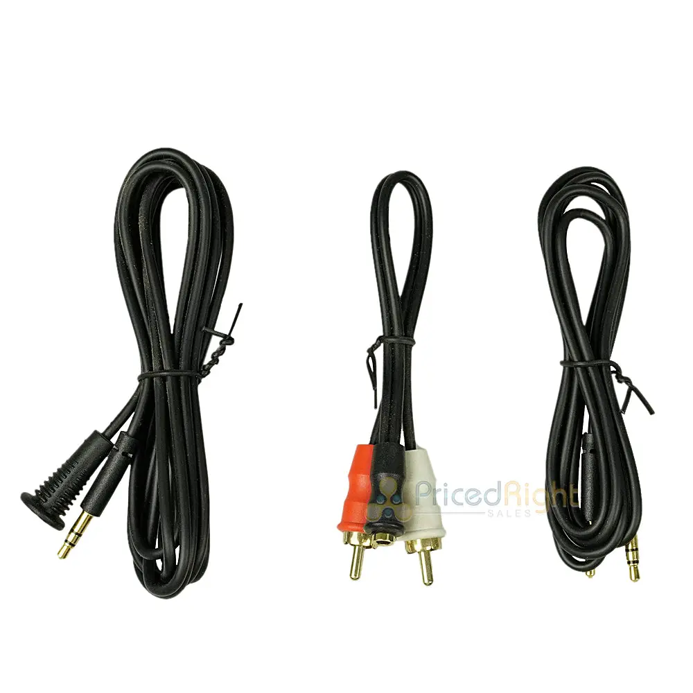 Pac Isimple Is335 Dash Panel Mount 3.5, 3.5 To 3.5, And 3.5 To Rca Audio Cables 1