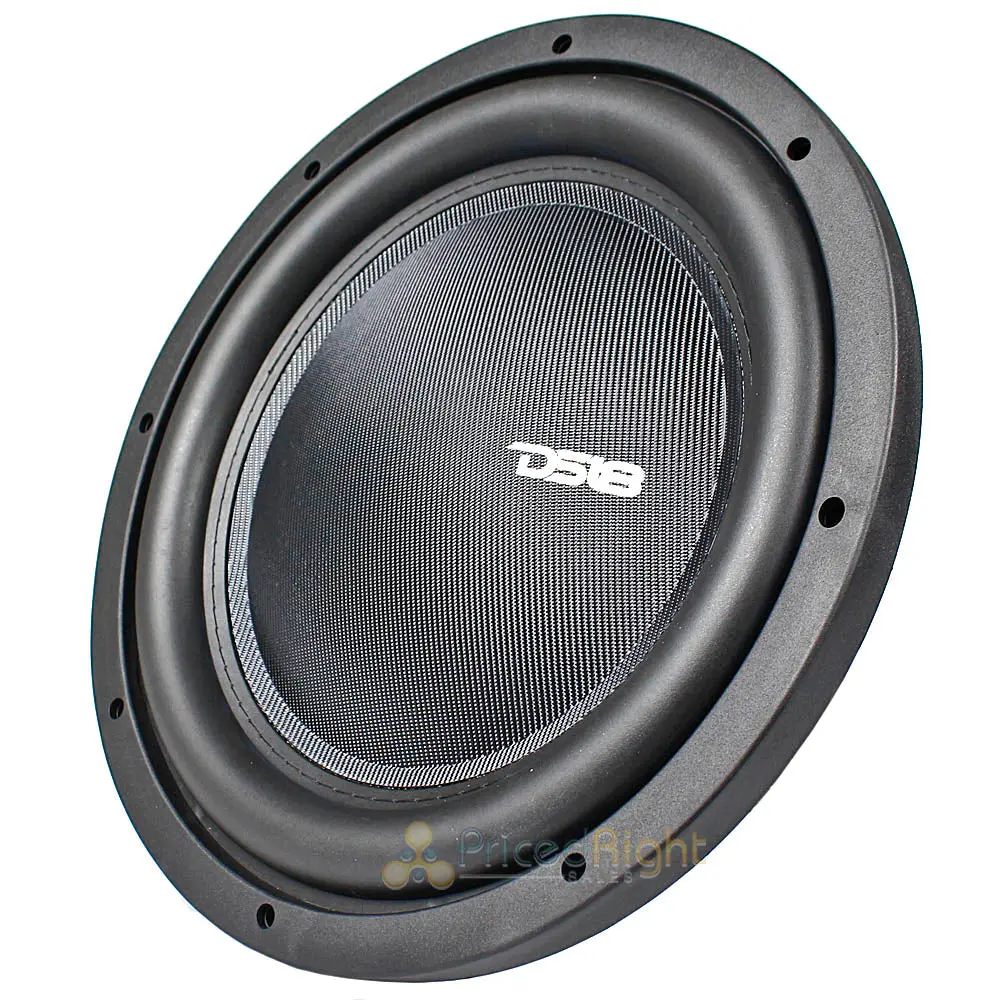 Ds18 12" Subwoofer Shallow Mount Svc 1600 Watts Max 4 Ohm Car Audio Ixs12.4S 1