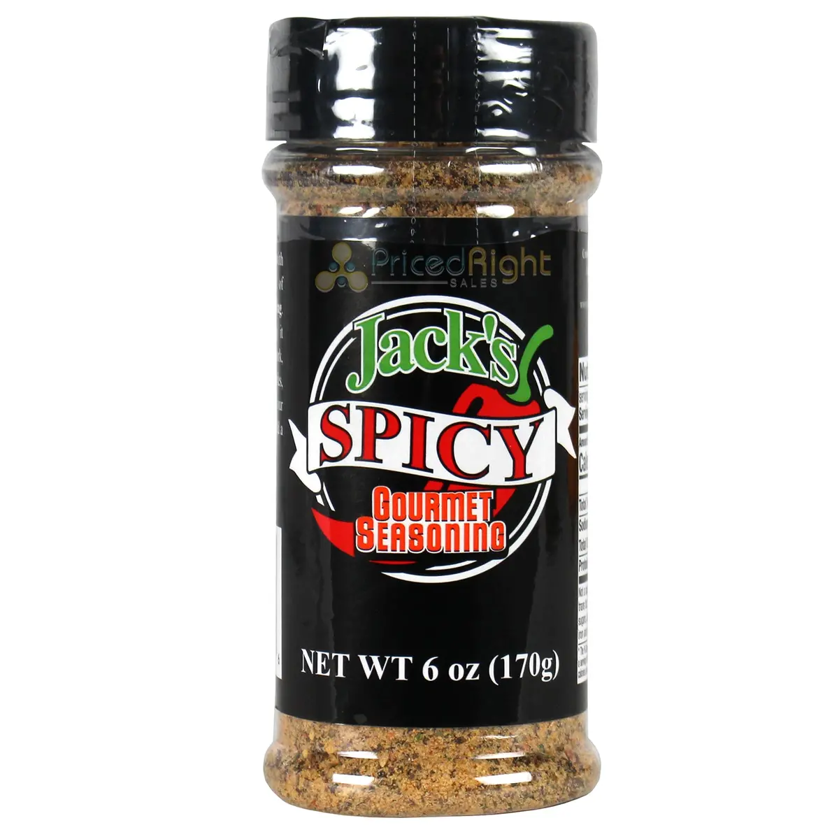 Jacks Gourmet Seasoning Spicy All Purpose Special Blend 6 Oz Bottle 1