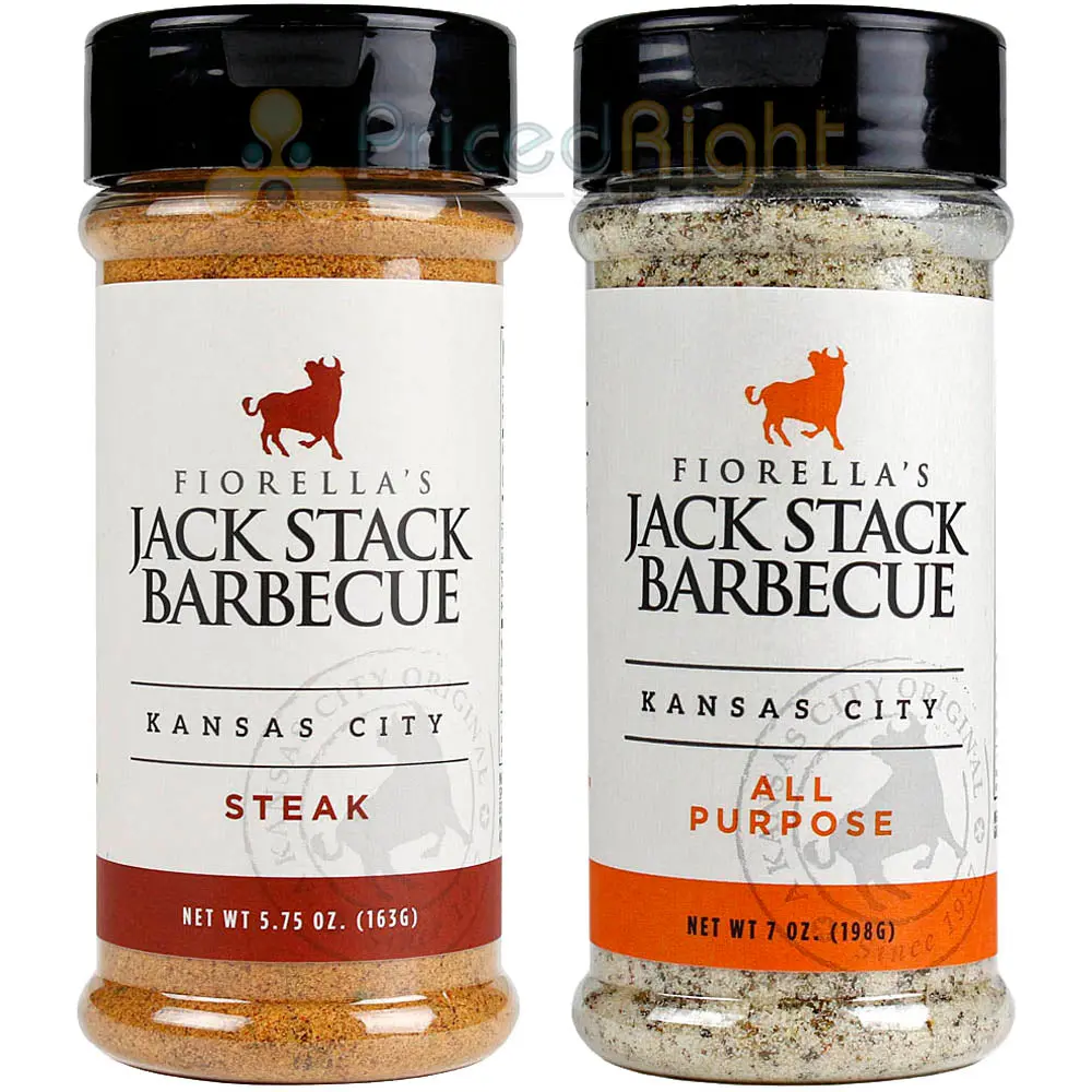 Barbecue Kansas City Steak Rub & All Purpose Seasoning Fiorella's Jack Stack 1