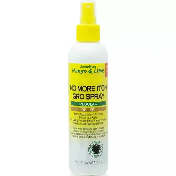 Jamaican Mango & Lime: Medicated Maximum Relief No More Itch Gro Spray 8Oz,16Oz 1