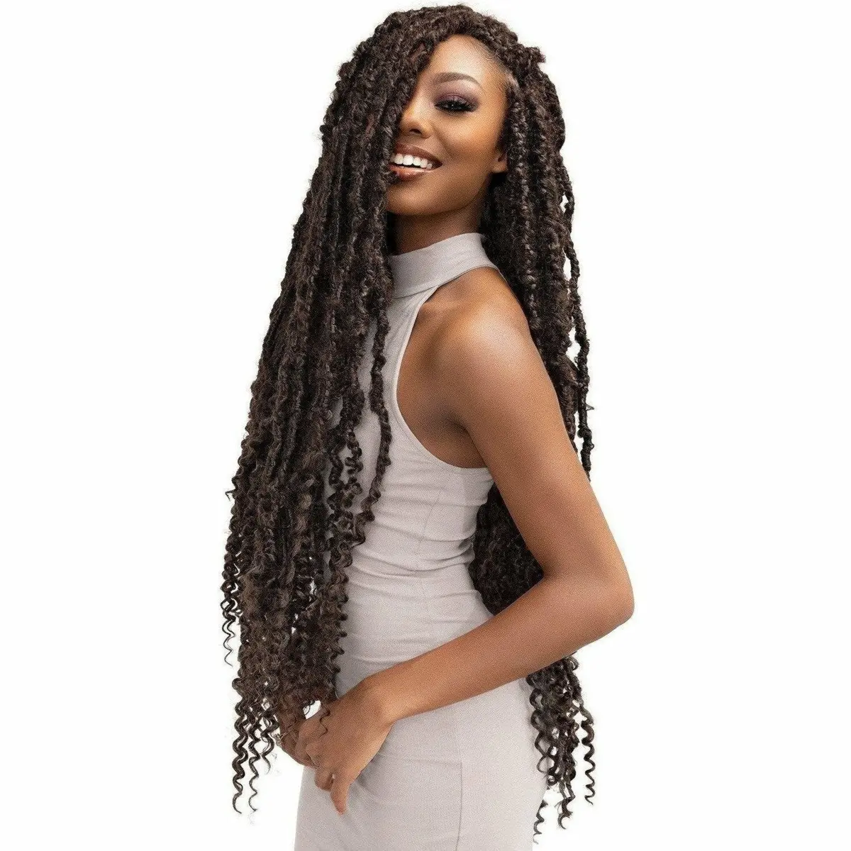 Janet Collection: Nala Tress Maverick Locs 24" Crochet Braids -Final Sale 1