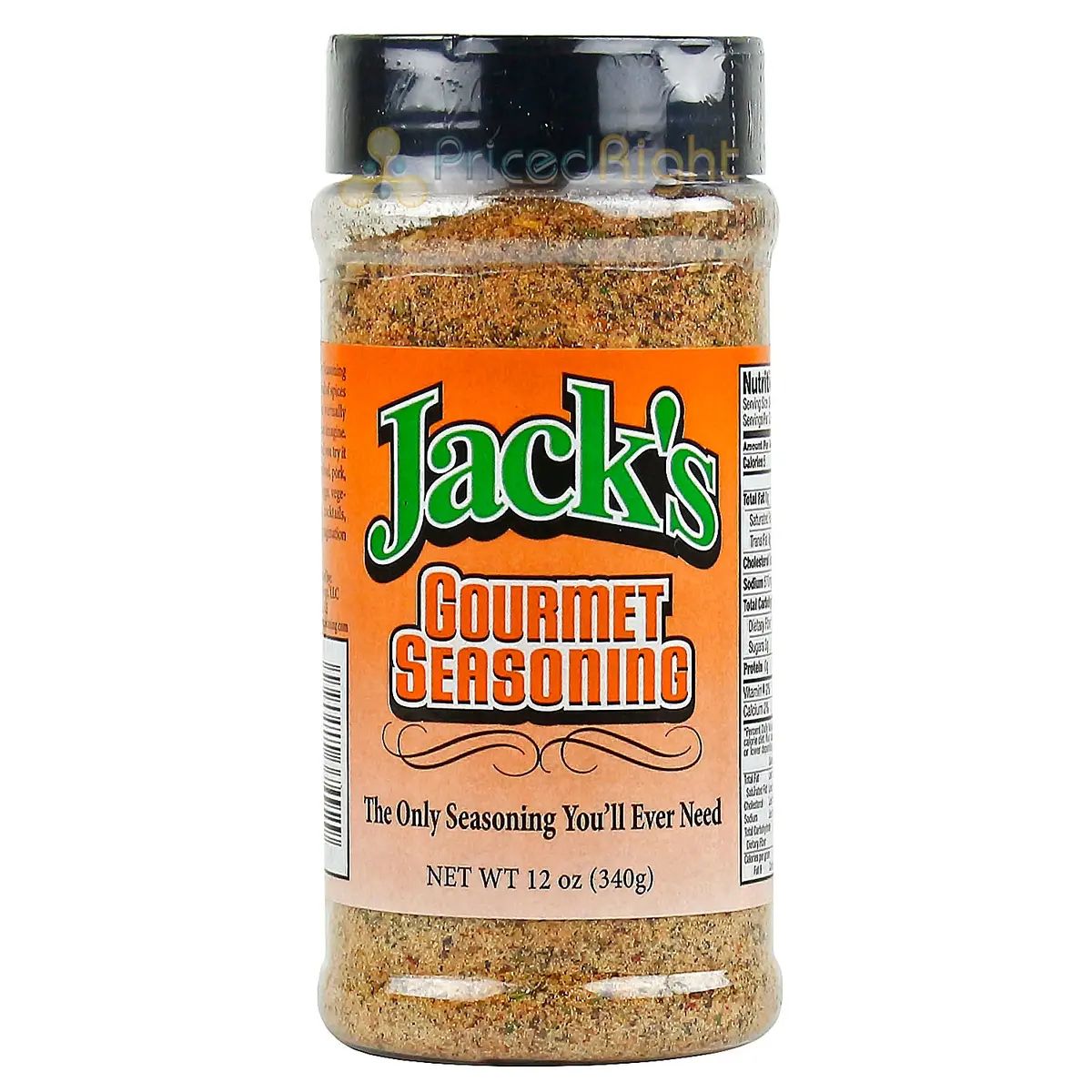 Jack's 12Oz Gourmet Seasoning Special Blend All Purpose Steak Poultry Seafood 1