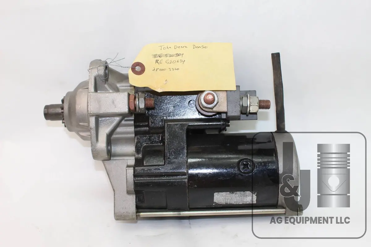 28000-3320 Denso John Deere Re520634 Starter Reman (Core) 1