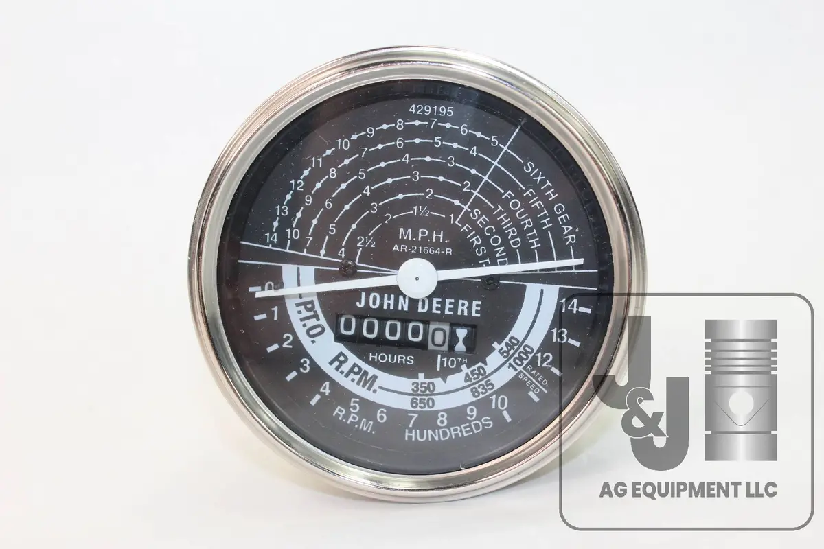 Ab5132r Tachometer Fits John Deere 2 Cylinder Models A B 50 Tractor 1