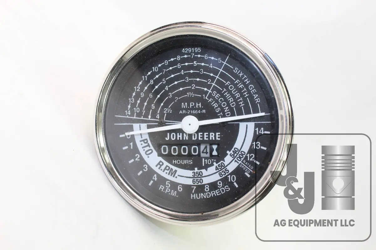 Ab5132r Tachometer Fit John Deere 2 Cylinder 50 520 530 1