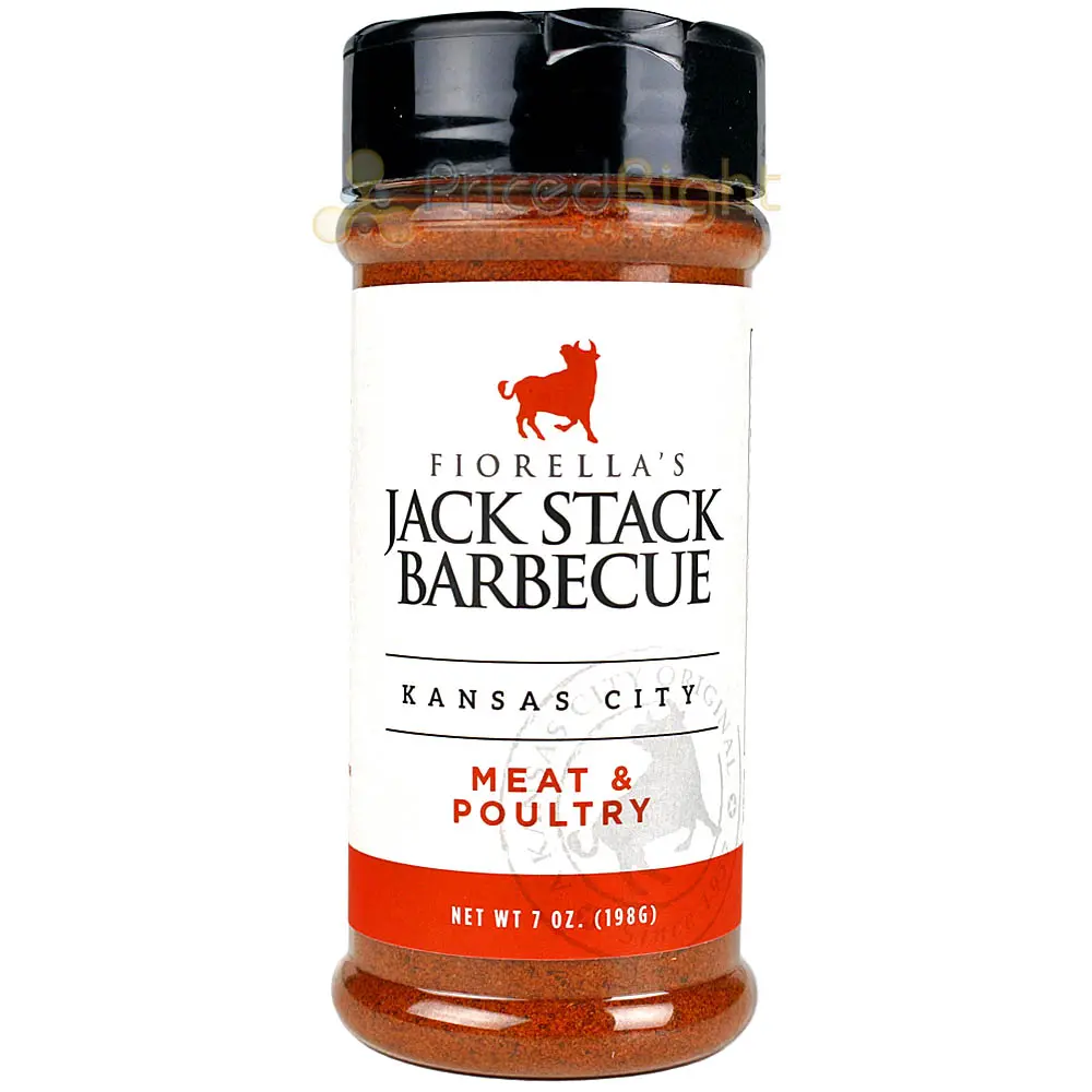 Fiorella's Jack Stack Bbq Kc Meat & Poultry Dry Rub Seasoning 7 Oz. Gluten Free 1