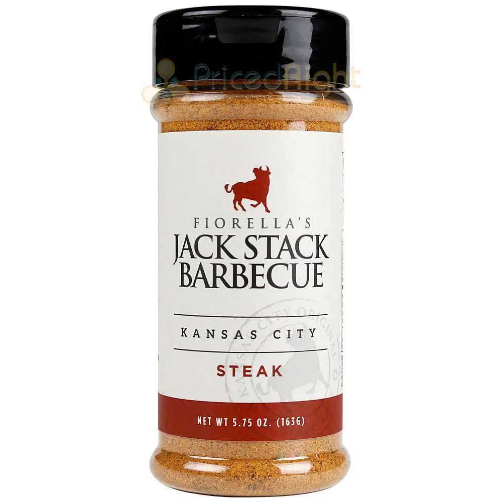 Fiorella's Jack Stack Bbq Kansas City Steak Rub Seasoning 5.75 Oz. Bottle 1