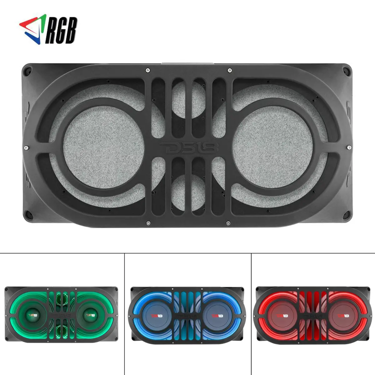 Ds18 Jeep Wrangler Jk Jku Jl 2007-2019 Tailgate Speaker Enclosure Rgb Jmid 1