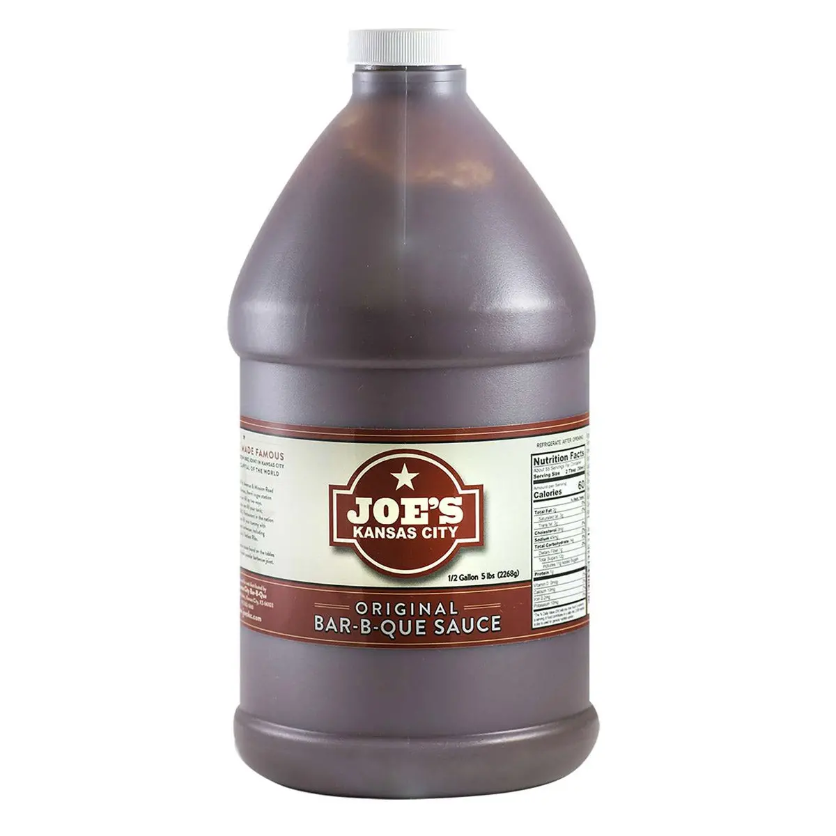 Joes Kansas City Original Bbq Sauce 64 Oz Jug Award Winning And World Famous 1
