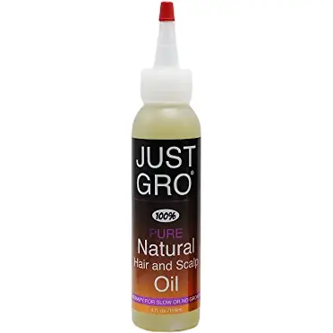 Just Gro: 100% Pure Natural Hair And Scalp Oil 4Oz 1