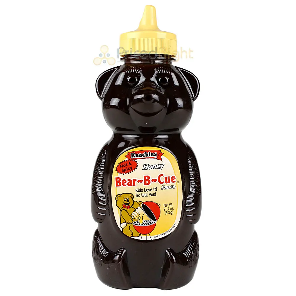 Knackies Hot N Spicy Bbq Sauce Hint Of Heat 21.4 Oz. K302 1