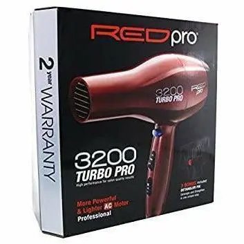 Red By Kiss: 3200 Turbo Pro Blow Dryer 1