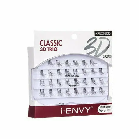 Kiss: I Envy Classic 3D Trio Lash Extensions 1