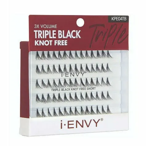 Kiss: I Envy Triple Black Knot Free Individual Lash Extensions 1