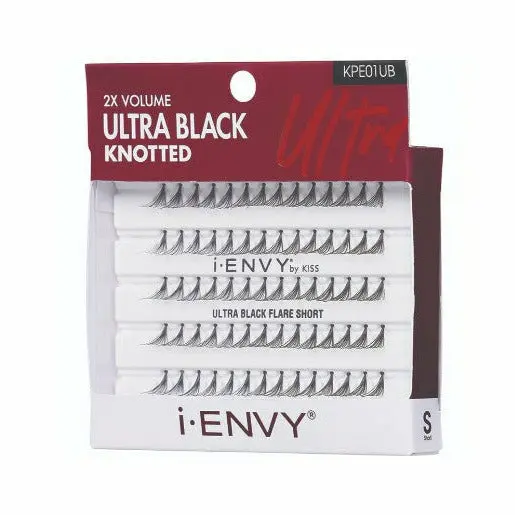 Kiss: I Envy Ultra Black Knotted Individual Lash Extensions 1