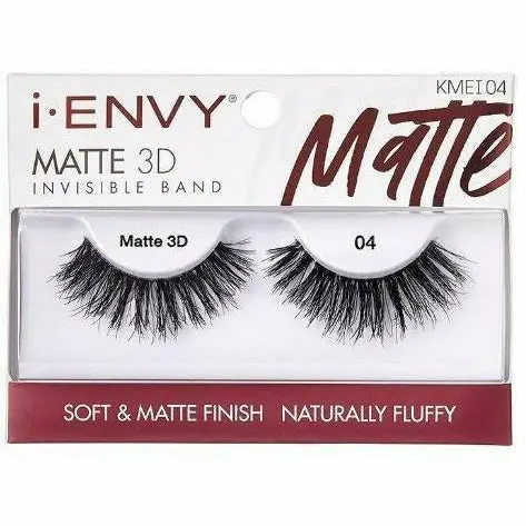 Kiss: Matte 3D Invisible Band Fluffy Eyelash 2