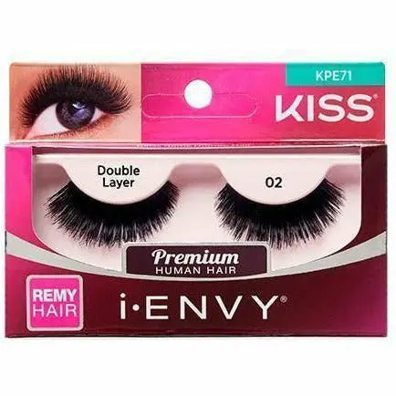 Kiss I-Envy "Double Layer" Remy Eyelashes #Kpe71 1