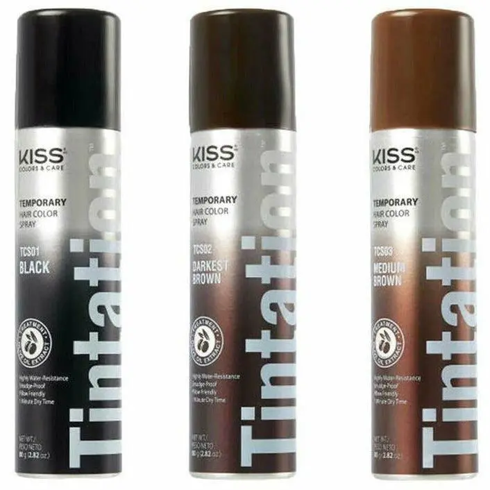 Kiss: Tintation Temporary Hair Color Spray 2.82Oz 1