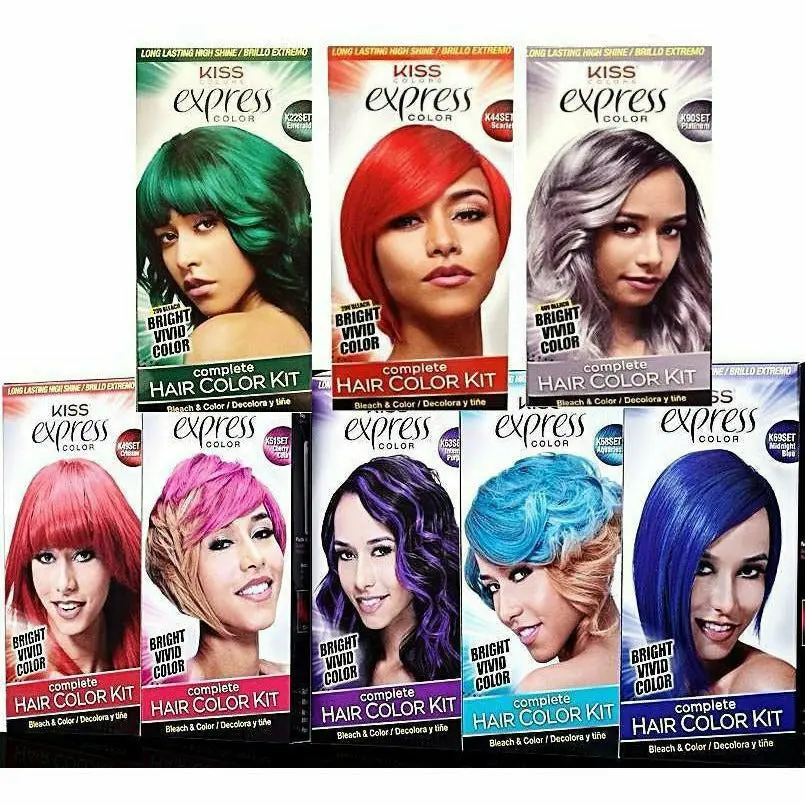 Kiss: Express Color Complete Hair Color Kit 1