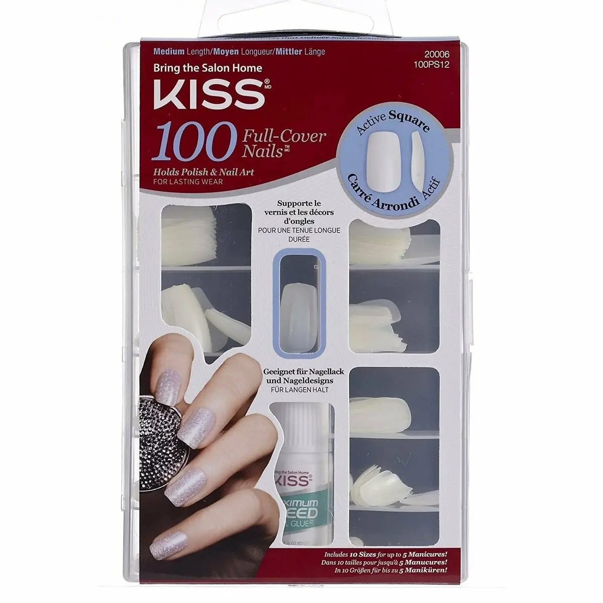 Kiss: 100 Active Square #20006 1