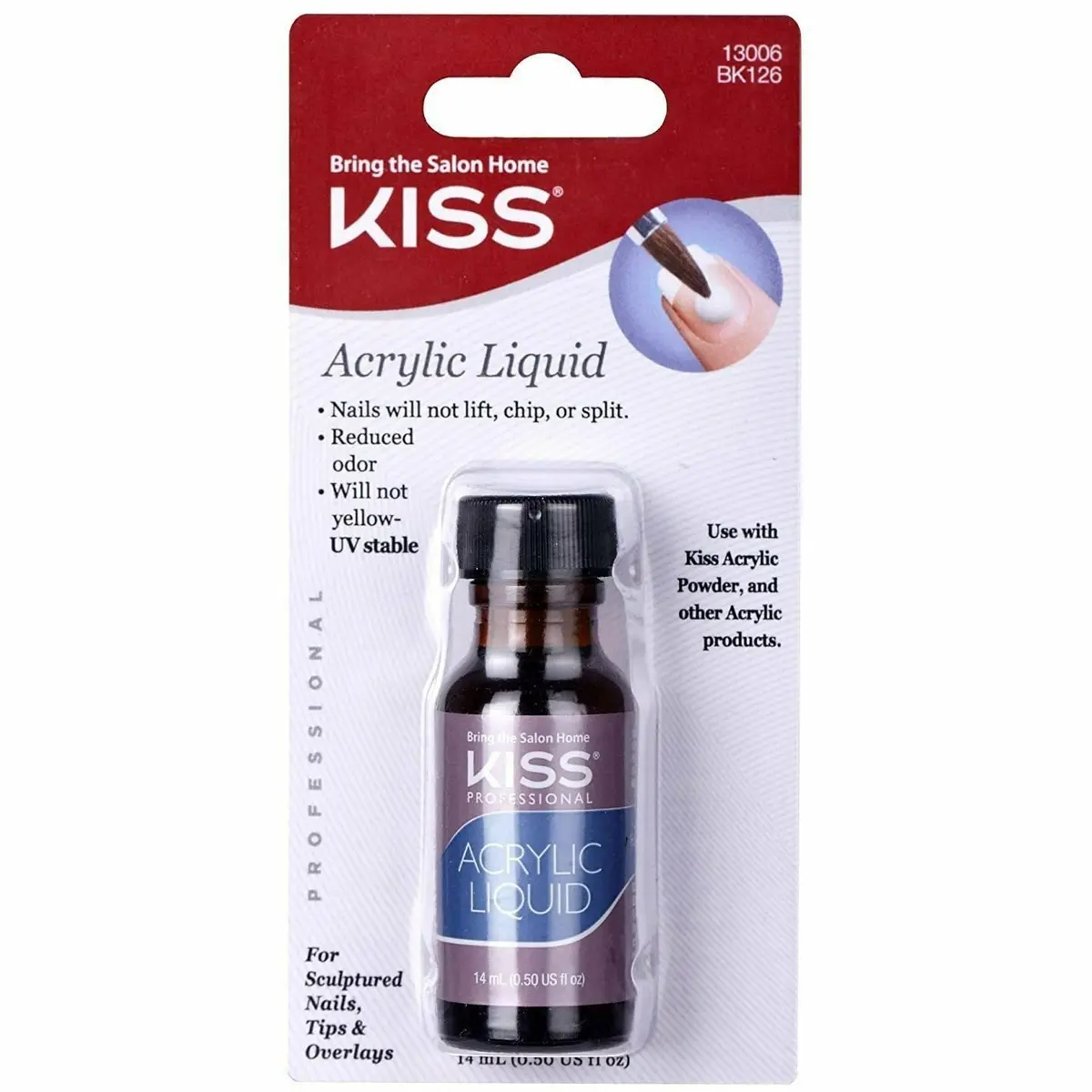 Kiss: Acrylic Liquid 0.5Oz #13006 1