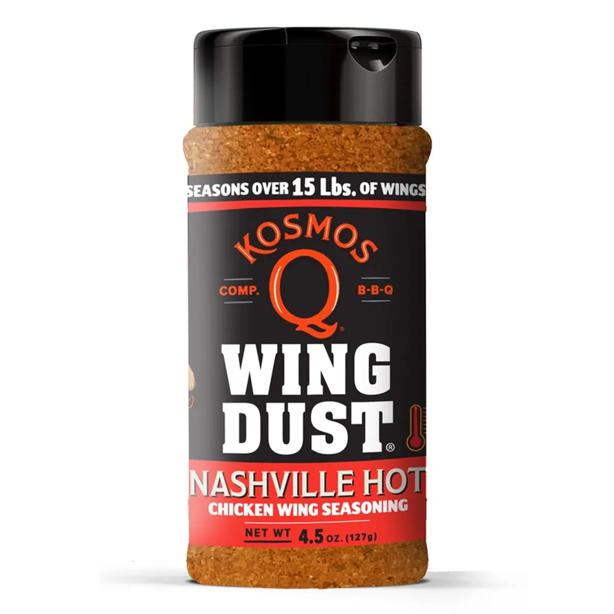 Kosmos Q Wing Dust Nashville Hot Chicken Wing Seasoning Competition Pit Master 1