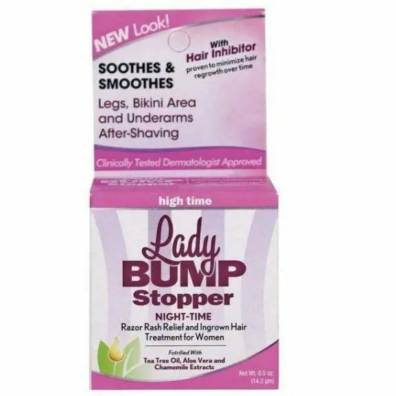 Lady Bump Stopper: Night Time Razor Rash Relief 0.5 Oz 1