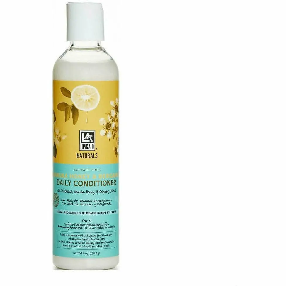 Long Aid: Manuka Honey & Bergamot Daily Conditioner 8Oz 1