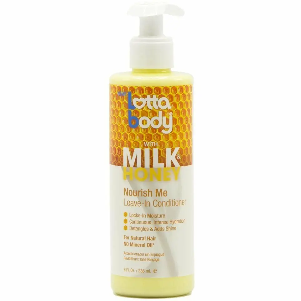 Lottabody: Milk & Honey Nourish Me Leave-In Conditioner 8 Oz 1