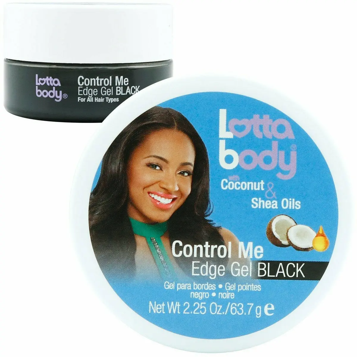 Lottabody: Control Me Edge Gel Black 2.25 Oz 1