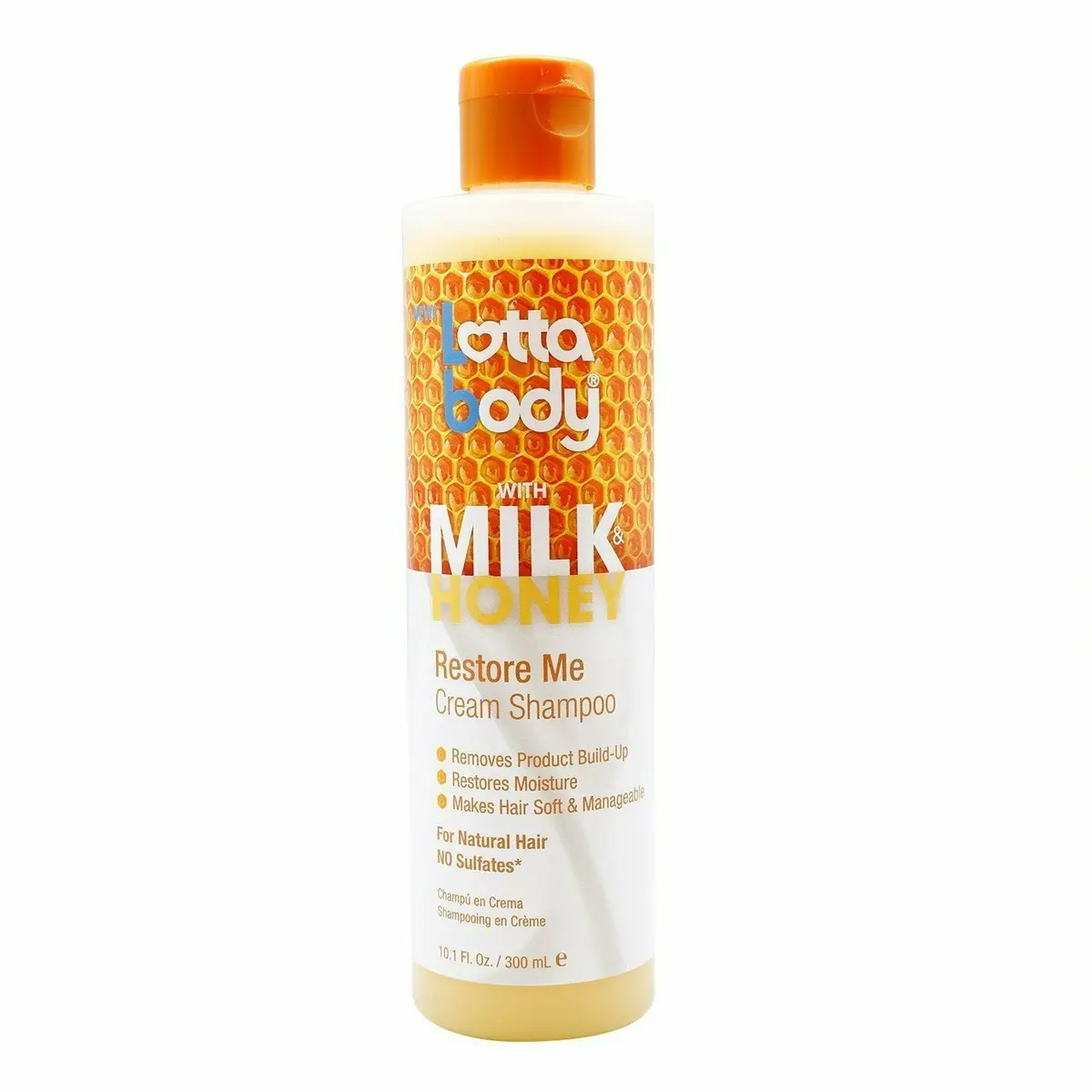 Lottabody: Milk & Honey Restore Me Cream Shampoo 10.1 Oz 1
