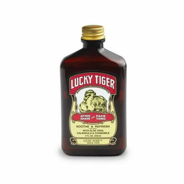 Lucky Tiger: After Shave & Face Tonic 8Oz 1