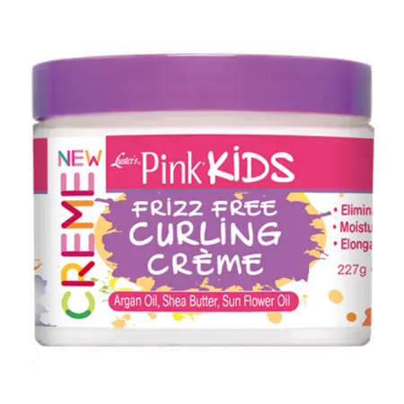 Luster's: Pink Kids Frizz Free Curling Creme 8Oz 1