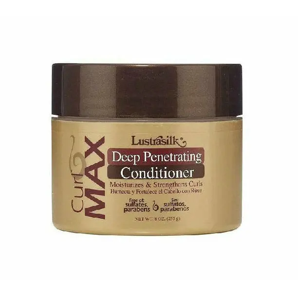 Lustrasilk: Curl Max Deep Penetrating Conditioner 8Oz 1