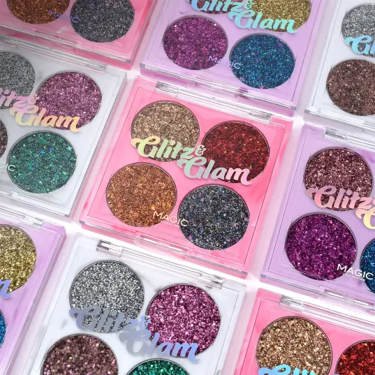 Magic Collection: Glitz & Glam Chunky Glitter Eyeshadow Palette 1